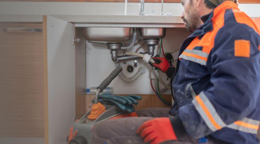 Professional slab leak plumber services in Woodville, VA